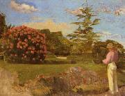 Frederic Bazille Little Gardener painting